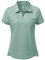 Baumwolle Poloshirts Damen Kurzarm Polohemden Atmungsaktive Polo T Shirts Top Grün S