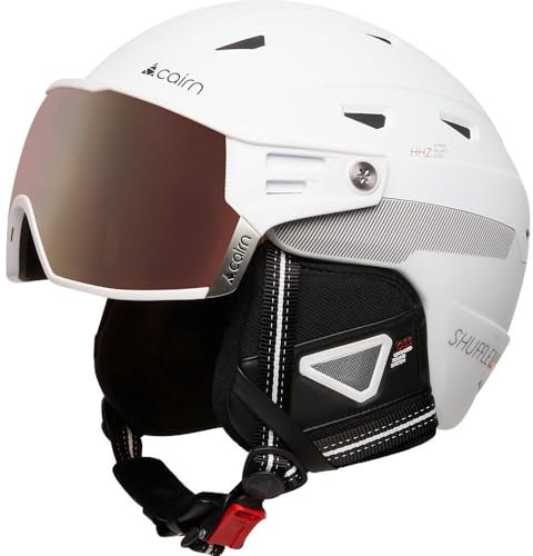 CAIRN - Shuffle S-Visor Photochromic Helmet - White - White - 59/61 - White