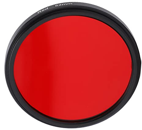 Vollständiger Roter Farbfilter, mit Filter Versehenes Kameraobjektiv, Optisches Glas oder Objektiv mit 52 Mm, 67 Mm, 62 Mm, 58 Mm, 55 Mm, 52 Mm, in Oberflächenlinse oder