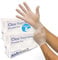 Just Health Disposables 100 x Clear Vinyl Gloves, Small Gloves - Pack of 2 (Box of 100 pcs) | Multipurpose | Powder Free Gloves | Latex Free Gloves | Clear Disposable Gloves