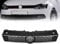 fengSUOM Front- und Kühlergrill Für VW Polo 6R 2009-2014, Front Bumper Radiator Grille Stoßstange Kühlergrill Grill BelüFtungsdeckel Verkleidung