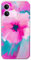 Berkin Arts Compatible with iPhone 12 Mini Case Clear Silincone Cover Pink Flower Floral Design Peony Blossoms