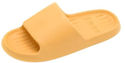Ciabatte Donna Estive Infradito Ortopediche da Casa e Piscina in Plastica - Yellow, 40