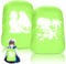 SPERMUOY Regenschutz Schulranzen,2 pcs Regenschutz Schulranzen Regenschutz Step by Step,Regenschutz für Rucksack Schulranzen,Ergobag Regenschutz ranzen Regenschutz für Mädchen Kinder