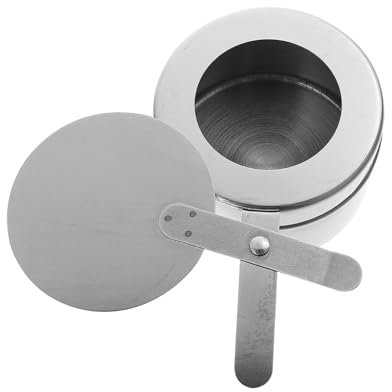 Gogogmee 3pcs Stainless Steel Chafer Holder Cover for Buffets Chafer Canned Heat Holder for Barbecue Parties