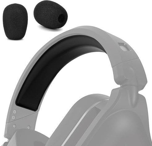 Stealth 700 Gen2 fascia e microfono in schiuma, cuscinetti di ricambio defean compatibili con cuffie da gioco wireless Turtle Beach Stealth 700 Gen 2, Stealth 700 Gen 2 MAX.
