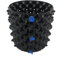 POSH Pot de Fleurs, Respirant, parois profilées, Pots de Plantes Respirants pour Une Croissance optimale des Racines, idéal pour la Maison et Le Jardin, Couleur : Noir ou Blanc (Noir, 12L)