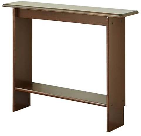 ZKBDBWTR Entryway Table, Narrow Console Table, Hallway Table with Open Shelf, and Sturdy Legs, for Hallway, Entry, Small Spaces
