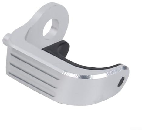 Gancio con fibbia a macchina CNC tipo E per bici pieghevole Brompton, adatto solo per applicazioni non parafanghi (nero)