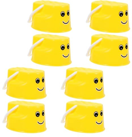 GANAZONO 8 Stück Teiliges Stelzen aus Kunststoff Balance-trainingsspielzeug für Motorische Fähigkeiten Outdoor GEH-Becher für Gleichgewicht und Koordination für Eltern-Junge