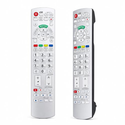 Bamof Ersatzfernbedienung, Geeignet für Panasonic, Kompatibel mit Panasonic N2QAYB000504 Fernseher TV Remote Control / D1170 / Neu