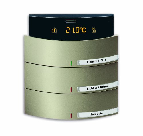 Busch-Jaeger 6320/38-260 Bedienelement 3/6-fach, mit Infrarotschnittstelle und Raumtemperaturregler