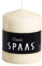Spaas Stumpenkerze 80/100 mm, ± 40 Stunden, ohne Duft - Elfenbein