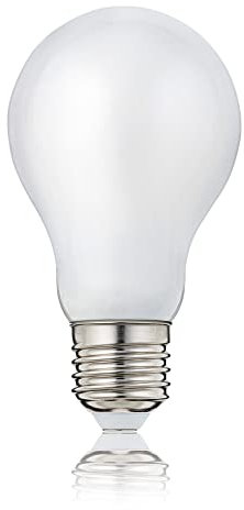 hellum LED Glühbirne E27, 7W warmweiß LED Lampe mit 806 Lumen LED Filament, E27 Vintage Led Leuchtmittel ersetzt 60-Watt Glühbirne, 2700 Kelvin E27 led warmweiss Matt, 206210