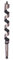 DART Auger Drill Bit | 24 x 230mm | Suitable For Hard And Soft Woods | Silver
