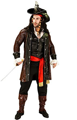 SEA HARE Herren Deluxe Piraten Kostüm Outfits (One Size)