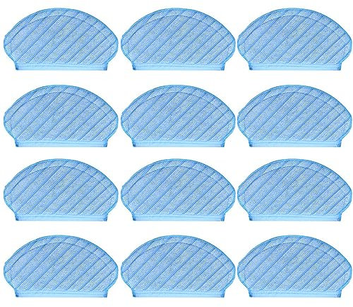 neutop Microfiber Mopping Pads Mop Cloths Replacement Compatible with Ecovacs Deebot OZMO 920, 950, T5, T5 Max, N7, Robot Vacuums, 12-Pack.
