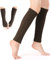 Rayson Socken Und Ärmelset Damen Frauen Winter Crochet Stricken Und Lange Armstulpen Gestrickte Winter Warme Halbfinger Lange Gestrickt Beinwärmer Legwarmers Und Handwärmer Manschetten,Kaffee