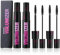 BOSONS Long Thick Curl Duo Wimpern-Wimperntusche, 2-in-1-Wimperntusche mit langem Halt, schwarze, verdickende Wimperntusche, wasserfeste, wimpernverlängernde 4D-Seidenfaser-Wimperntusche (2 PCS)