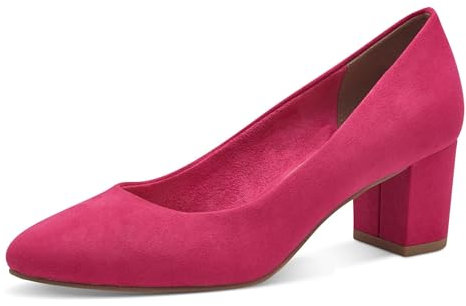 Marco Tozzi Decolleté da Donna con Tacco a Blocco, Rosa., 36 EU