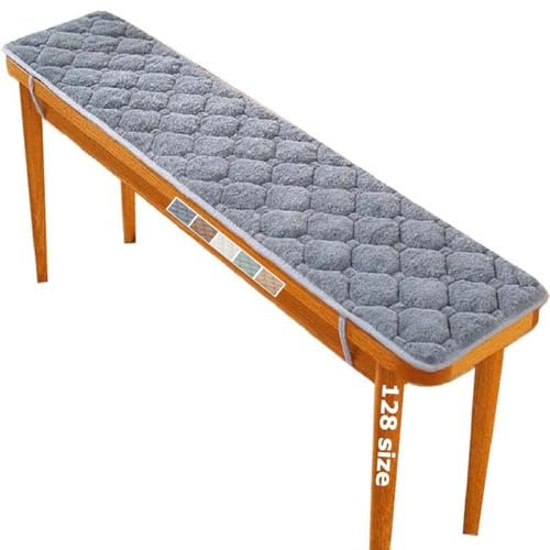 Sitzkissen für Indoor und Outdoor, Stuhlkissen Balkon, Sitzauflage Bank, Sitzbank Kissen Bankauflage Bankkissen Sitzpolster für Fensterbank, Stuhlkissen Mit Bändern Antirutsch(A2,90x60 cm 35x24 in)