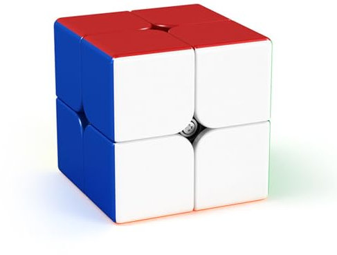Zauberwürfel, MOYU Meilong M 2x2 Zauberwürfel, magnetischer Geschwindigkeits-Zauberwürfel 2x2x2, kein Aufkleber-Puzzle-Spielzeug for Zauberwürfel-Enthusiasten (2M)