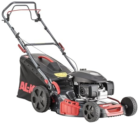 AL-KO Benzin-Rasenmäher Easy 5.16 SP-H, 51 cm Schnittbreite, 3.1 kW Motorleistung, 1-Gang Rad-Antrieb, 4INONE function, Stahlblechgehäuse, für Rasenflächen bis 1800 m²