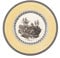 Villeroy & Boch Audun Chasse 1010702640 Plato de Desayuno de 22 cm, Porcelana, Amarillo