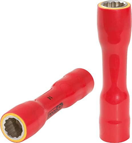 KS Tools 117.3858 3/8 Isolierte Stecknuss, XL, 17mm