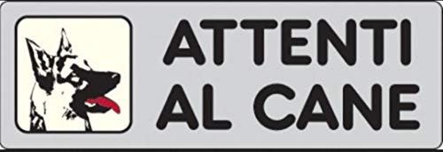 Adesivo abitazione Attenti al Cane cancello/Porta 15CMx5CM Adesivo abitazione Attenti al Cane cancello/Porta 15CMx5CM
