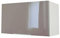 Berlioz Créations CH6HT Hängeschrank für Küche mit Dunstabzugshaube, in taupefarbenem Hochglanz, 60 x 34 x 35 cm, 100 Prozent französische Herstellung