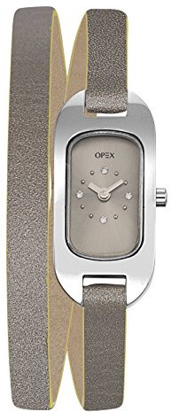 Opex Damen-Armbanduhr Ballerine Analog Quarz Leder X0391LG8