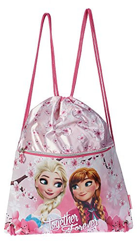 KARACTERMANIA Frozen Blossom Bolsa de Cuerdas para El Gimnasio, 41 cm, Rosa