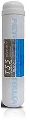 FILTRO IN LINEA A CARBONE ATTIVO T33 ATTACCO 1/4'' FPT 2,5' 'x 11'' MICRON 5