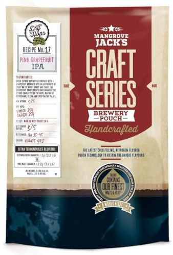 Mangrove Jacks Craft Series Beer Kit - Pink Grapefruit IPA with Dry Hops