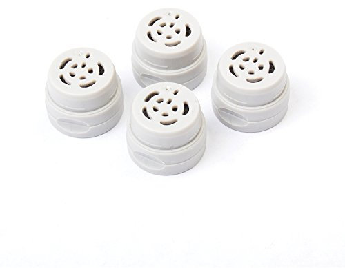 HydroBlu Sidekick Activated Carbon Straw Water Filter Replacement Cartridges | 4-Pack for Camping, Backpacking, Running, Travel, and Emergency Preparedness