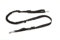 Canicross Hundeleine, einziehbar, professionell, ausziehbar, 2,5 m (L: 30 + kg, schwarz)