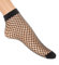 Jolie Folie Pack-2 Calcetines cortos de rejilla grande resistentes 0508-CITY para Mujer