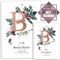 OLGS U-Heft und Impfpasshülle Set individualisiert Buchstabe Untersuchungsheft Hülle & Impfpasshülle schöne Geschenkidee personalisierbar mit Namen, Geburtsdatum (Uhefthüllen, personalisiert, 15)