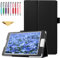QYiD Hülle für Sony Xperia Z Tablet, Flip Leather Schutzhülle Etui Tablet Tasche mit Standfunktion für Sony Xperia Tablet Z - 10.1 Zoll Tablet, Schwarz