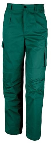 Result Workguard Action Trousers (Reg), Bottle Green, Large. R308M