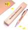 Diamandi Holz-Kugelschreiber mit Gravur inkl. Etui - Personalisiert mit Name oder Spruch - Holz Stift als Geschenk-Idee zur bestandenen Prüfung, Schulabschluss, Geburtstag