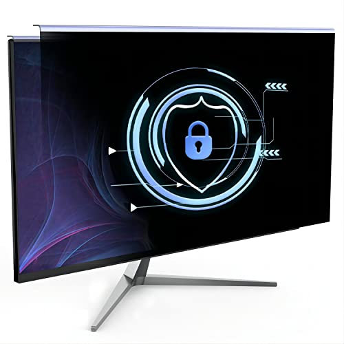 DEJIMAX Filtre de Confidentialité Suspendu pour Écran d'Ordinateur 21,5 (16:9), Confidentialité Avancée, Anti-lumière Bleue et UV, Installation Facile, Compatible avec Les Moniteurs Multimarques