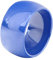 PAURO Damen Keramik 11mm Comfort Fit Ehering Einfacher Ring Poliert Blaue Größe 65 (20.7)
