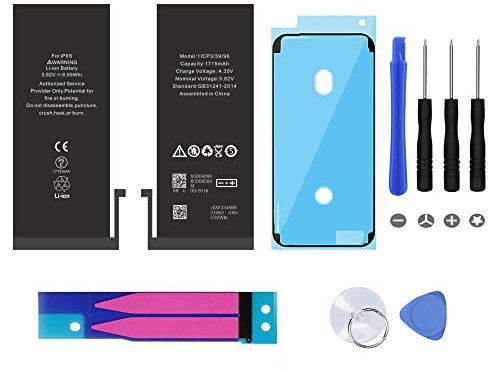 kit Batterie pour iphone 6s (Joint Noir)