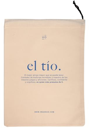 Stofftasche Uncle Definition, Tasche aus 100% natürlicher Baumwolle, wiederverwendbare Tasche
