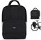 LARKSON Fahrradtaschen für Gepäckträger Reflektierend Damen & Herren - No 6 Bike - 2 in 1 Fahrrad Tasche Rucksack & Gepäckträgertasche Hinten - Wasserabweisend