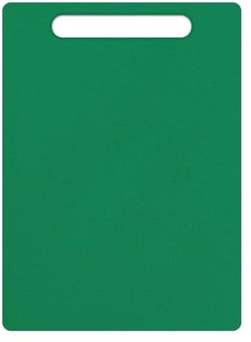 AEX Large Plastic Cutting Board - BPA Free - Rectangle - For Fruit & Vegetables (Green)