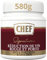 CHEF Réduction de Vin Rouge et Porto - En Pâte - Avec Échalote - Idéal pour Sauce, Cuisson Longue, Assaisonnement - Gain de temps en Cuisine - Aide Culinaire, Fonds, Fumet - Pot de 580g