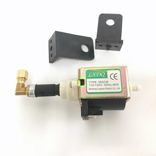 URPIZY Nebel-Rauchmaschinen-Ölpumpe, 55 DCB, 48 W, Bühnenlichter, Motornebel-Teil für Bühne, 2000 W/3000 W Rauchmaschinen-Zubehör, Nebelmaschinenzubehör (110 V/60 Hz)